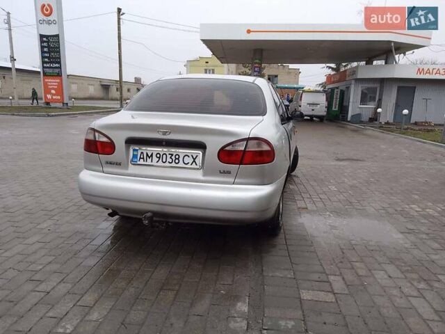 Сірий Деу Сенс, об'ємом двигуна 1.3 л та пробігом 233 тис. км за 1450 $, фото 5 на Automoto.ua