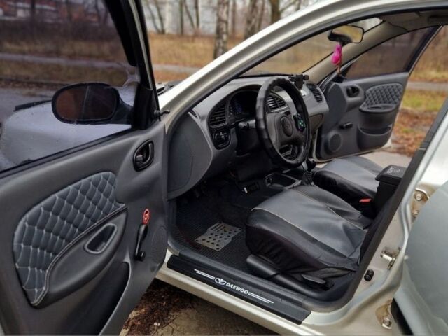 Серый Дэу Сенс, объемом двигателя 1.5 л и пробегом 205 тыс. км за 3100 $, фото 11 на Automoto.ua