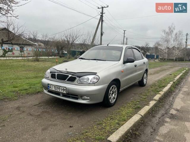 Сірий Деу Сенс, об'ємом двигуна 1.3 л та пробігом 185 тис. км за 1600 $, фото 5 на Automoto.ua