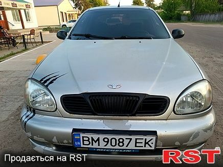 Серый Дэу Сенс, объемом двигателя 1.3 л и пробегом 145 тыс. км за 1000 $, фото 2 на Automoto.ua
