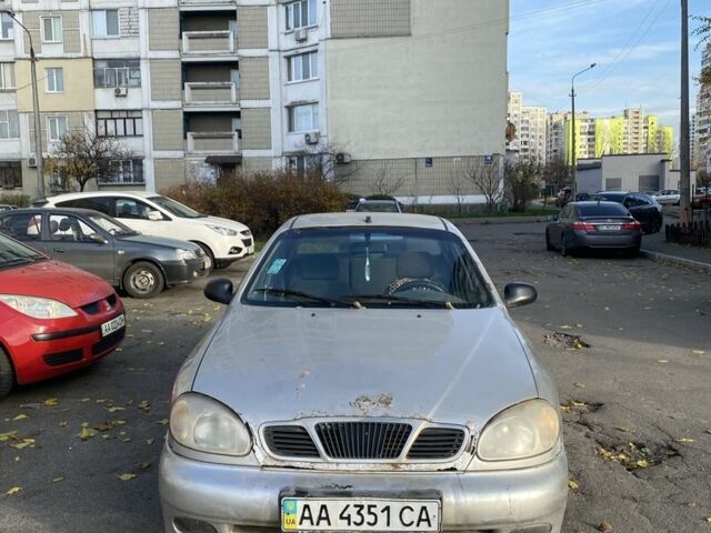 Серый Дэу Сенс, объемом двигателя 1.5 л и пробегом 10 тыс. км за 1000 $, фото 1 на Automoto.ua