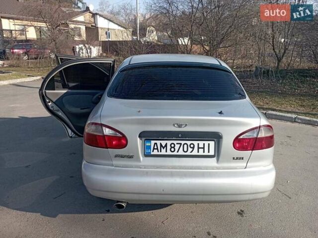Серый Дэу Сенс, объемом двигателя 1.3 л и пробегом 151 тыс. км за 2000 $, фото 5 на Automoto.ua