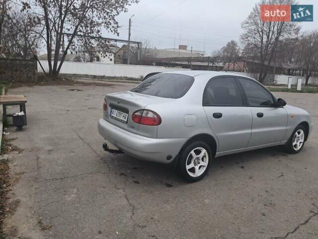Серый Дэу Сенс, объемом двигателя 1.4 л и пробегом 135 тыс. км за 2000 $, фото 4 на Automoto.ua