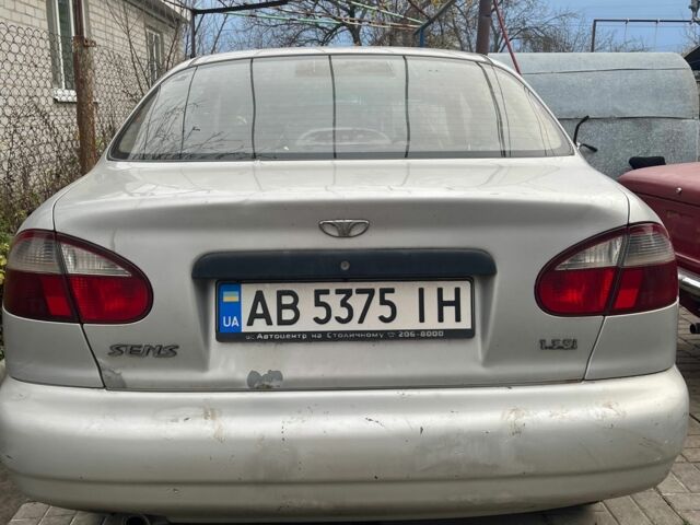 Сірий Деу Сенс, об'ємом двигуна 1.3 л та пробігом 300 тис. км за 591 $, фото 1 на Automoto.ua