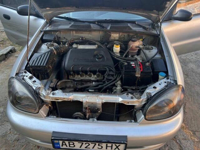 Серый Дэу Сенс, объемом двигателя 1.4 л и пробегом 100 тыс. км за 1700 $, фото 7 на Automoto.ua