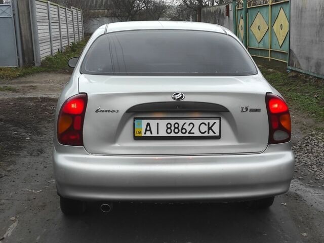 Сірий Деу Сенс, об'ємом двигуна 1.5 л та пробігом 156 тис. км за 1950 $, фото 4 на Automoto.ua