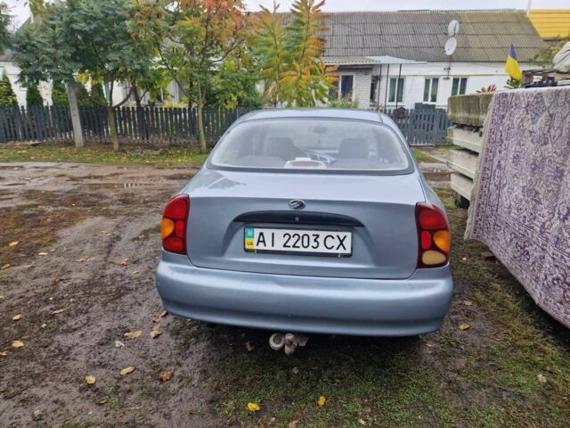 Сірий Деу Сенс, об'ємом двигуна 1.3 л та пробігом 227 тис. км за 2000 $, фото 8 на Automoto.ua