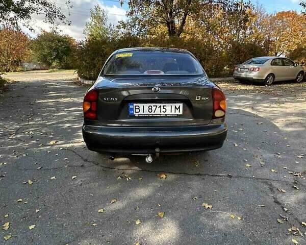 Серый Дэу Сенс, объемом двигателя 1.3 л и пробегом 73 тыс. км за 3200 $, фото 9 на Automoto.ua