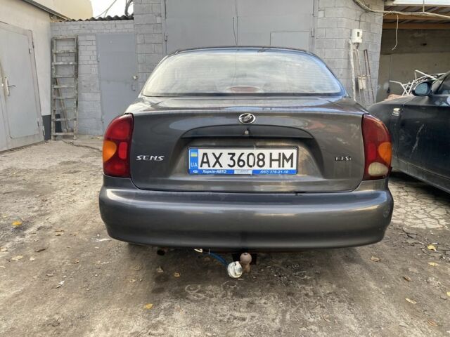 Сірий Деу Сенс, об'ємом двигуна 1.3 л та пробігом 65 тис. км за 1800 $, фото 3 на Automoto.ua