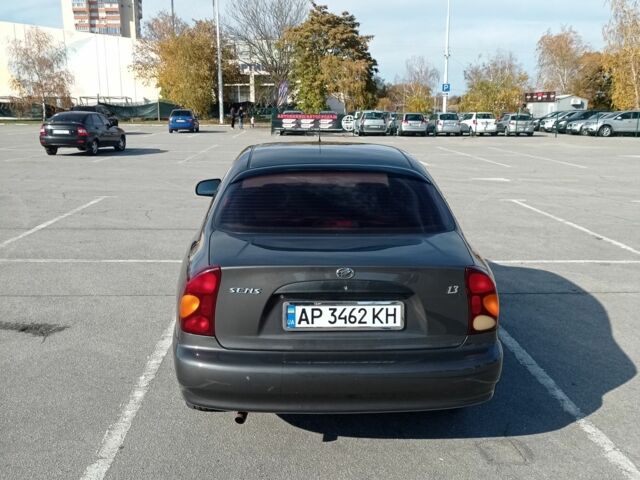 Сірий Деу Сенс, об'ємом двигуна 1.3 л та пробігом 70 тис. км за 3497 $, фото 1 на Automoto.ua