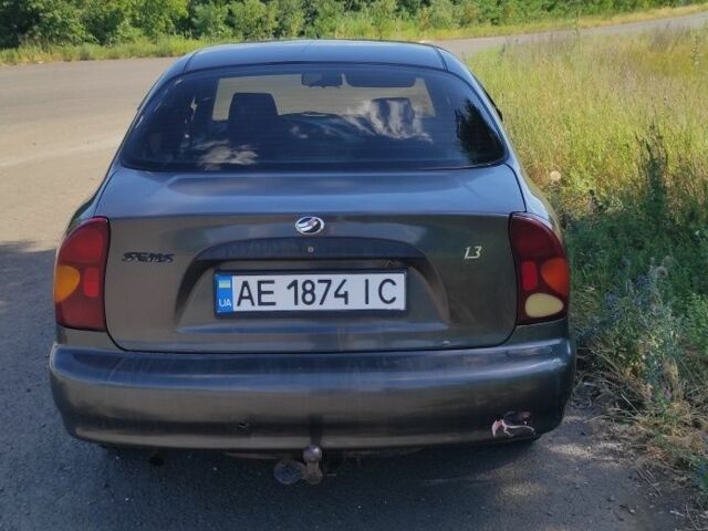 Серый Дэу Сенс, объемом двигателя 1.3 л и пробегом 120 тыс. км за 1500 $, фото 7 на Automoto.ua