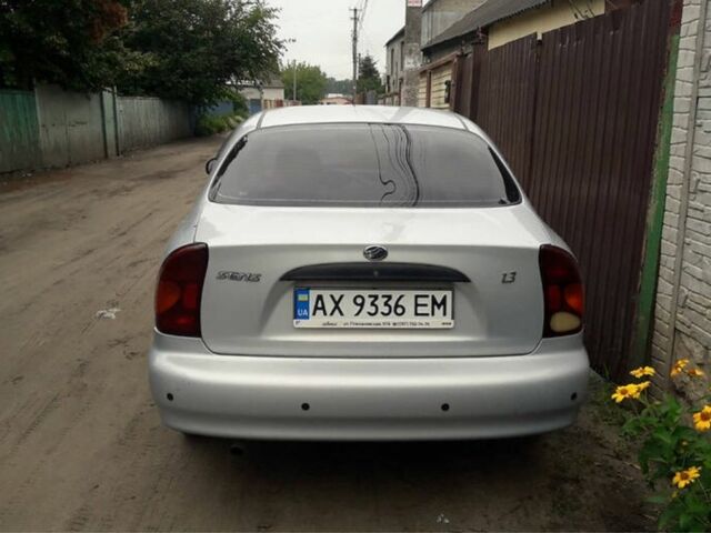 Серый Дэу Сенс, объемом двигателя 1.3 л и пробегом 72 тыс. км за 3400 $, фото 4 на Automoto.ua