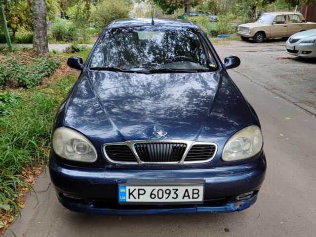 Дэу Сенс 2003 в Запорожье на Automoto.ua Синий Дэу Сенс, объемом двигателя 1.5 л и пробегом 385 тыс. км за 2500 $, фото 4 на Automoto.ua