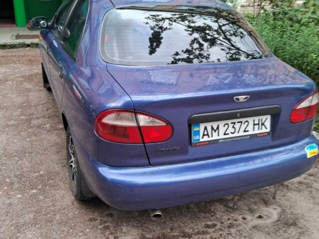Синий Дэу Сенс, объемом двигателя 1.3 л и пробегом 199 тыс. км за 2300 $, фото 6 на Automoto.ua