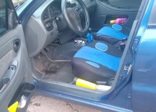 Синий Дэу Сенс, объемом двигателя 1.5 л и пробегом 146 тыс. км за 2200 $, фото 19 на Automoto.ua