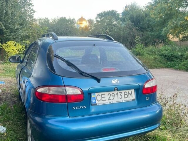 Синий Дэу Сенс, объемом двигателя 1.3 л и пробегом 70 тыс. км за 2200 $, фото 1 на Automoto.ua