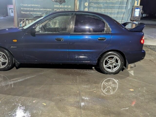 Синий Дэу Сенс, объемом двигателя 1.5 л и пробегом 217 тыс. км за 2100 $, фото 2 на Automoto.ua