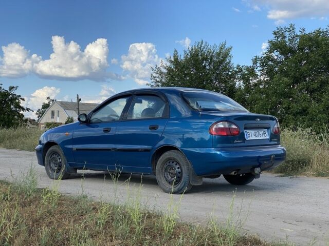 Синий Дэу Сенс, объемом двигателя 1.5 л и пробегом 196 тыс. км за 2100 $, фото 3 на Automoto.ua