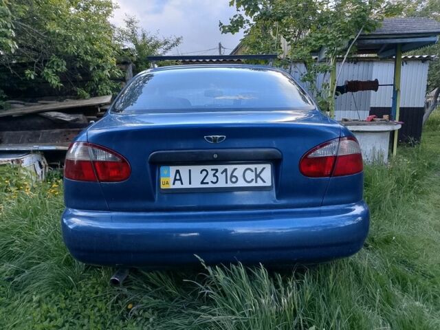 Синий Дэу Сенс, объемом двигателя 1.5 л и пробегом 320 тыс. км за 1500 $, фото 3 на Automoto.ua