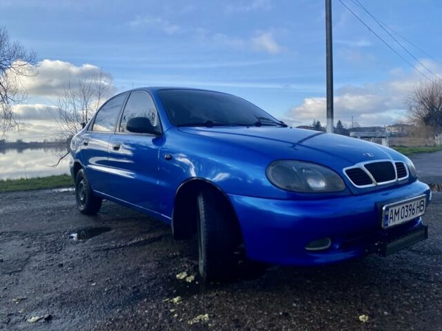 Синий Дэу Сенс, объемом двигателя 1.5 л и пробегом 220 тыс. км за 2700 $, фото 2 на Automoto.ua