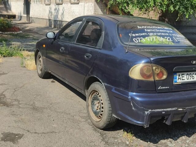 Синий Дэу Сенс, объемом двигателя 1.5 л и пробегом 220 тыс. км за 1500 $, фото 1 на Automoto.ua