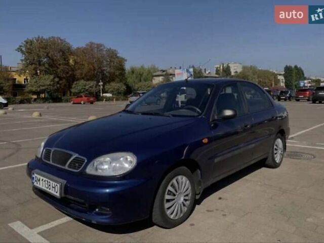 Синий Дэу Сенс, объемом двигателя 1.6 л и пробегом 380 тыс. км за 2200 $, фото 6 на Automoto.ua
