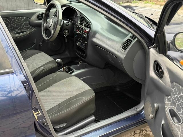 Синий Дэу Сенс, объемом двигателя 1.3 л и пробегом 192 тыс. км за 1700 $, фото 11 на Automoto.ua