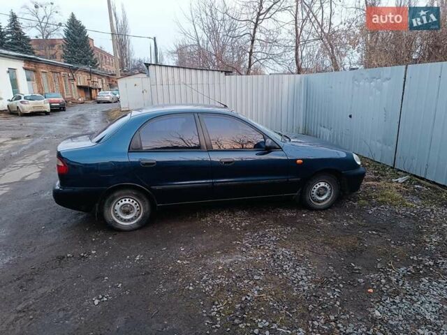 Синий Дэу Сенс, объемом двигателя 1.3 л и пробегом 151 тыс. км за 2500 $, фото 4 на Automoto.ua