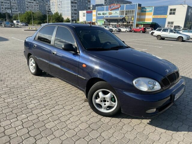 Синий Дэу Сенс, объемом двигателя 1.5 л и пробегом 193 тыс. км за 2900 $, фото 1 на Automoto.ua