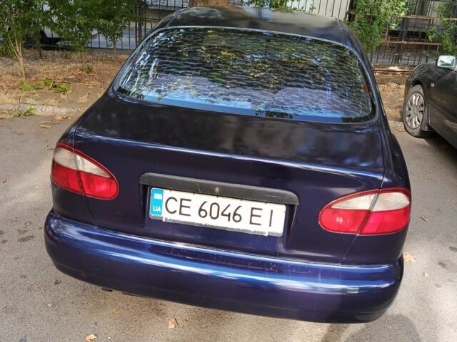 Синий Дэу Сенс, объемом двигателя 1.6 л и пробегом 197 тыс. км за 1500 $, фото 3 на Automoto.ua