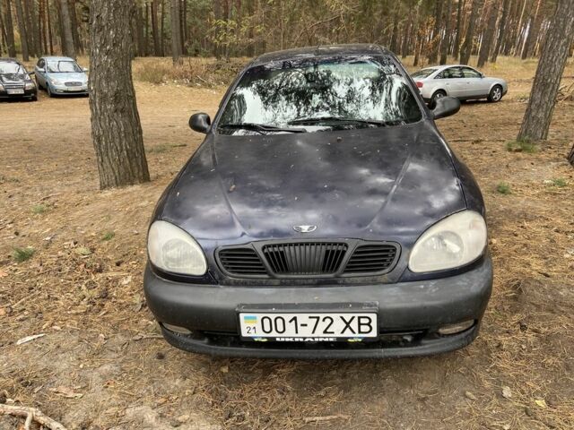 Синий Дэу Сенс, объемом двигателя 1.3 л и пробегом 269 тыс. км за 1100 $, фото 6 на Automoto.ua