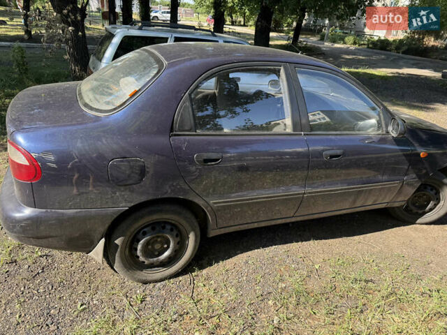 Синий Дэу Сенс, объемом двигателя 1.3 л и пробегом 270 тыс. км за 646 $, фото 2 на Automoto.ua