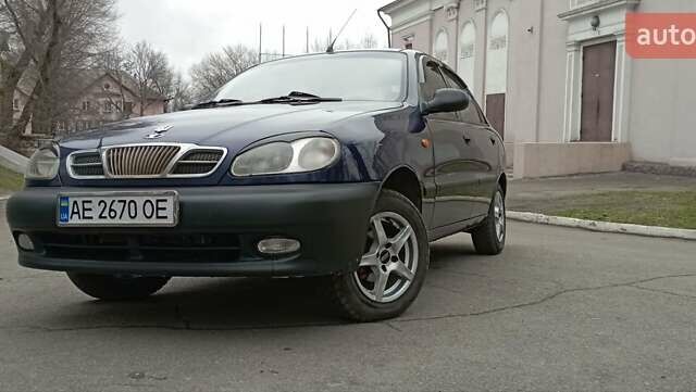 Синий Дэу Сенс, объемом двигателя 1.3 л и пробегом 191 тыс. км за 2700 $, фото 1 на Automoto.ua