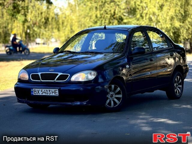 Синий Дэу Сенс, объемом двигателя 1.3 л и пробегом 222 тыс. км за 1200 $, фото 2 на Automoto.ua