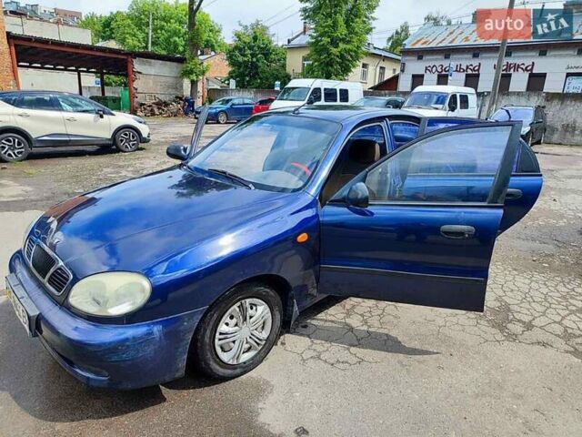 Синий Дэу Сенс, объемом двигателя 1.3 л и пробегом 226 тыс. км за 1200 $, фото 1 на Automoto.ua