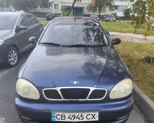 Синий Дэу Сенс, объемом двигателя 1.3 л и пробегом 262 тыс. км за 1700 $, фото 2 на Automoto.ua
