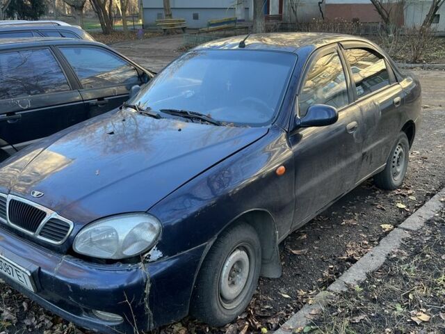 Синий Дэу Сенс, объемом двигателя 1.3 л и пробегом 250 тыс. км за 873 $, фото 1 на Automoto.ua