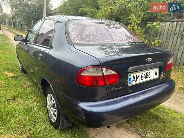 Синий Дэу Сенс, объемом двигателя 1.3 л и пробегом 180 тыс. км за 1350 $, фото 6 на Automoto.ua