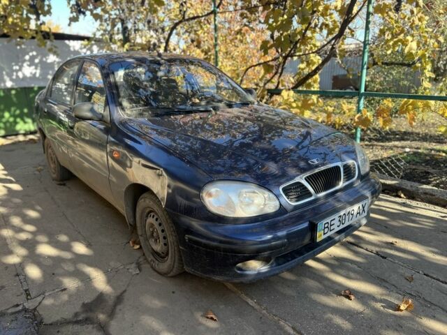 Синий Дэу Сенс, объемом двигателя 1.5 л и пробегом 250 тыс. км за 1700 $, фото 1 на Automoto.ua