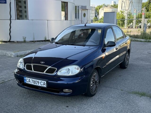 Синий Дэу Сенс, объемом двигателя 1.5 л и пробегом 200 тыс. км за 2400 $, фото 2 на Automoto.ua