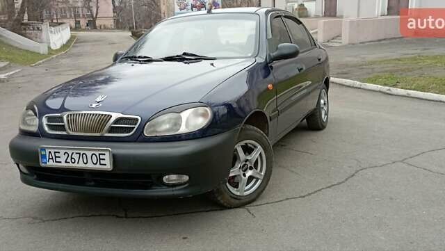 Синий Дэу Сенс, объемом двигателя 1.3 л и пробегом 191 тыс. км за 2700 $, фото 2 на Automoto.ua