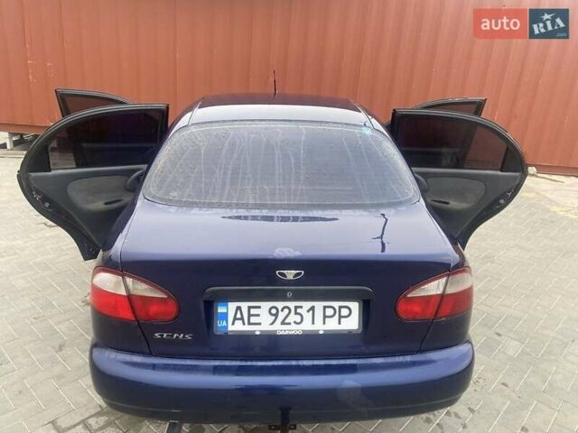 Синий Дэу Сенс, объемом двигателя 1.3 л и пробегом 214 тыс. км за 1650 $, фото 1 на Automoto.ua