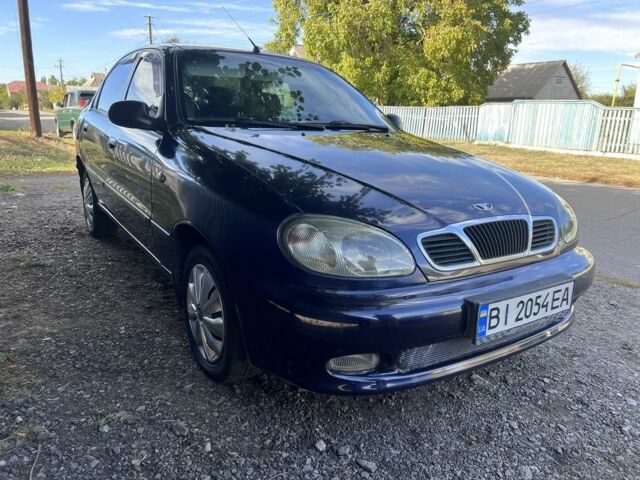 Деу Сенс 2004 у Хороле на Automoto.ua Синій Деу Сенс, об'ємом двигуна 1.5 л та пробігом 244 тис. км за 2399 $, фото 1 на Automoto.ua