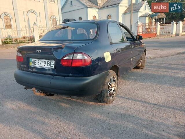 Синий Дэу Сенс, объемом двигателя 1.3 л и пробегом 230 тыс. км за 1450 $, фото 4 на Automoto.ua