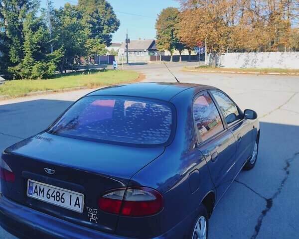 Синій Деу Сенс, об'ємом двигуна 1.3 л та пробігом 180 тис. км за 1300 $, фото 3 на Automoto.ua