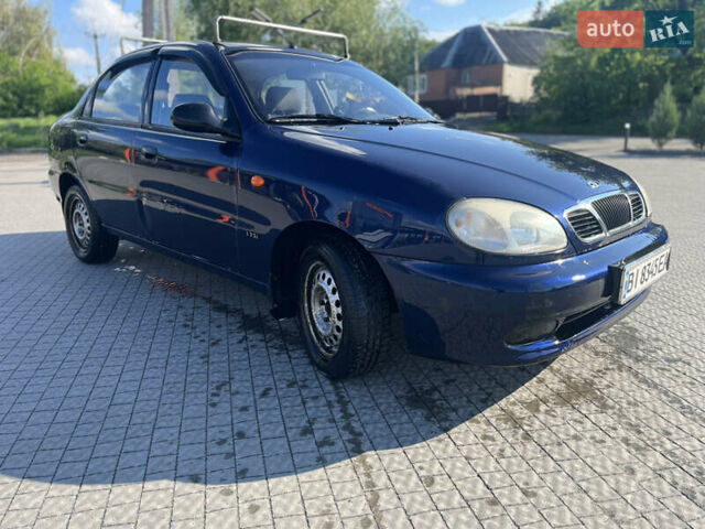 Синий Дэу Сенс, объемом двигателя 1.3 л и пробегом 206 тыс. км за 2200 $, фото 3 на Automoto.ua