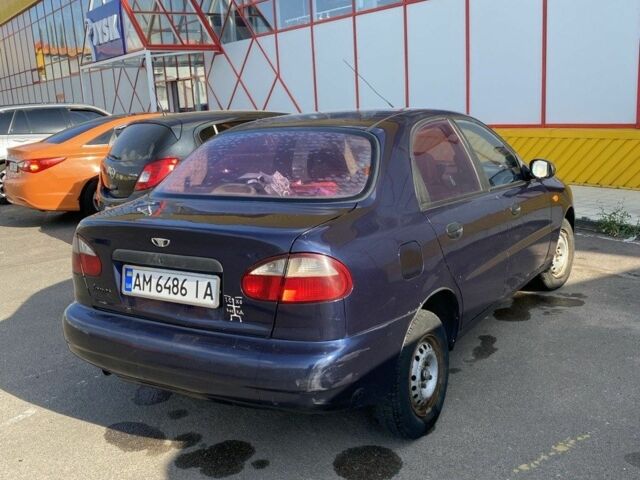 Синий Дэу Сенс, объемом двигателя 1.3 л и пробегом 120 тыс. км за 1550 $, фото 1 на Automoto.ua
