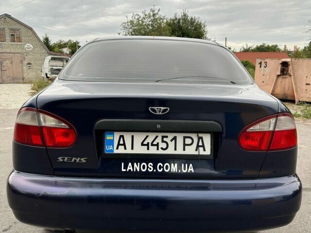 Синий Дэу Сенс, объемом двигателя 1.3 л и пробегом 380 тыс. км за 1600 $, фото 2 на Automoto.ua