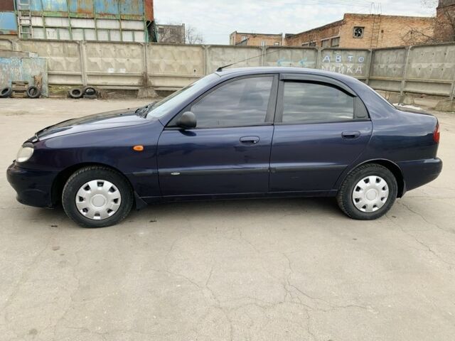 Синий Дэу Сенс, объемом двигателя 1.3 л и пробегом 193 тыс. км за 1700 $, фото 2 на Automoto.ua