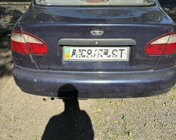Синий Дэу Сенс, объемом двигателя 1.3 л и пробегом 270 тыс. км за 646 $, фото 3 на Automoto.ua